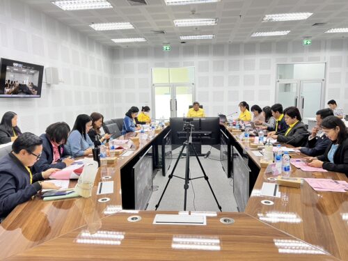 ประชุมคณะทำงานขับเคลื่อนมาตรฐานการปฏิบัติหน้าที่ของสำนักงาน ส่งเสริมและสนับสนุนวิชาการ ครั้งที่ 1/2567