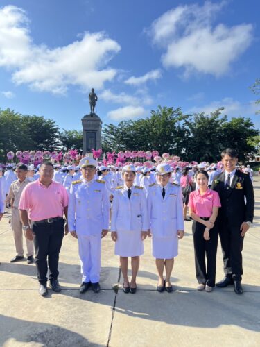 เข้าร่วมกิจกรรมน้อมรำลึกเนื่องในวันคล้ายวันสวรรคตพระบาทสมเด็จพระจุลจอมเกล้าเจ้าอยู่หัว