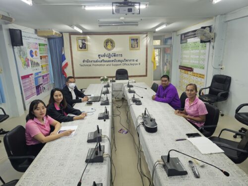 เข้าร่วมประชุมเพื่อให้ข้อเสนอแนะและความคิดเห็นต่อการจัดทำร่างตัวชี้วัดตามคำรับรองการปฏิบัติราชการฯตัวชี้วัด พื้นที่ปฏิบัติการทางสังคม (Social Lab) ประจำปีงบประมาณ 2568